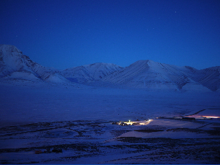 Longyearbyen fjord