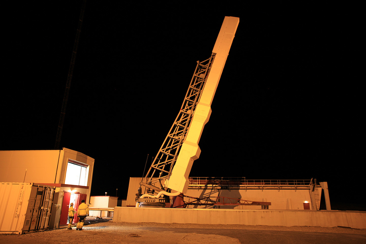 RENU on the launch rail