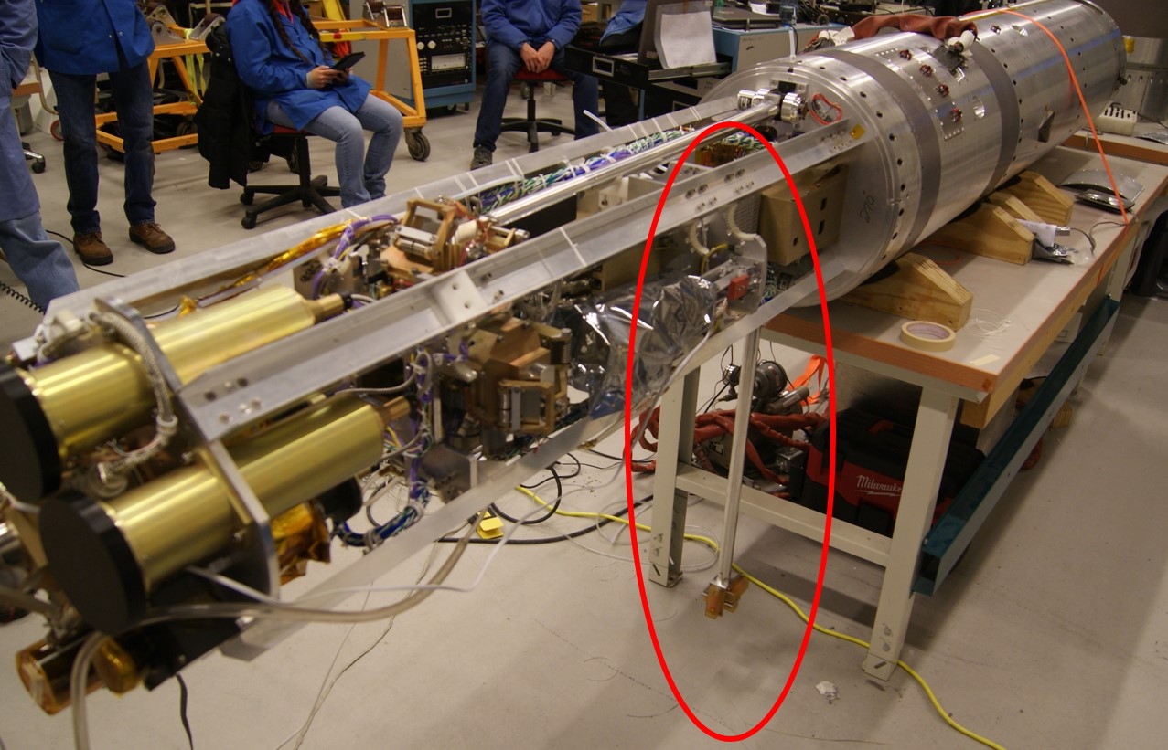 Racetrack magnetometer test deployment